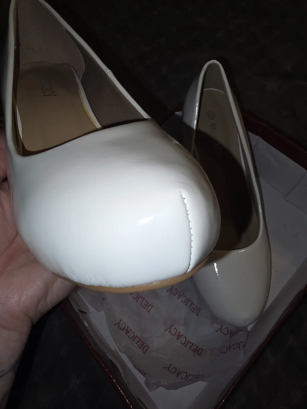 DELICACY White Heels